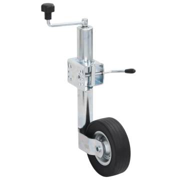 Trailer Jack Wheel 60mm | Split Clamp & Wheel Chocks