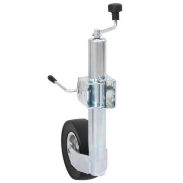 Trailer Jack Wheel 60mm | Split Clamp & Wheel Chocks