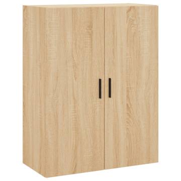 Stylish Highboard Sonoma Oak - 69.5x34x180 cm