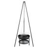 RedFire Garden Barbecue Tripod & Fire Bowl - 50cm Black