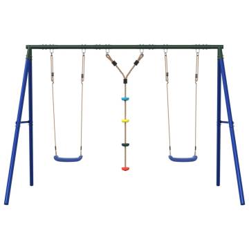 Outdoor Swing Set with Swings & Disc Swing - Fun for Kids