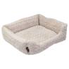 Jack and Vanilla Pet Sofa Softy S 60x52x18 cm Rosette Beige Colour beige Size 60 x 52 x 18 cm 