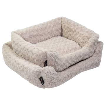 Jack and Vanilla Softy Pet Sofa - Rosette Beige, Size S