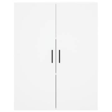 Stylish Highboard White 69.5x34x180 cm - HipoMarket UK