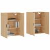 Wall Mounted Cabinets 2 pcs Sonoma Oak | Stylish Storage Solutions