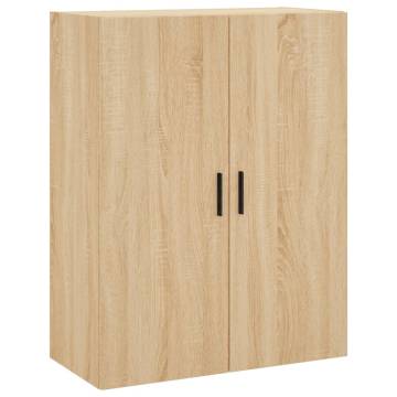 Wall Mounted Cabinets 2 pcs Sonoma Oak | Stylish Storage Solutions