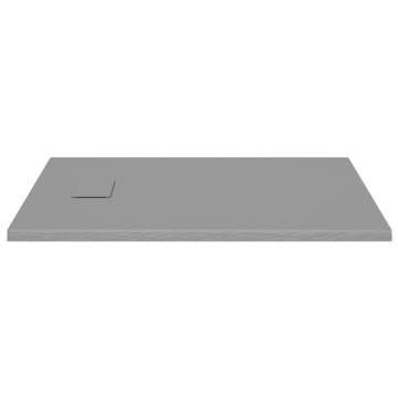 Shower Base Tray SMC Grey 100x80 cm - Durable & Stylish