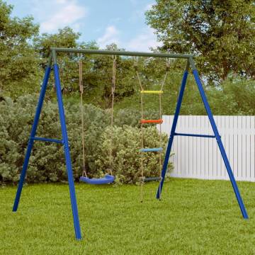 Outdoor Swing Set with Swing and Ladder - Hipomarket UK