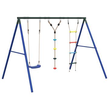 Outdoor Swing Set with Swing, Ladder & Disc Swing | Hipo Market