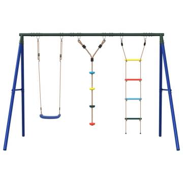 Outdoor Swing Set with Swing, Ladder & Disc Swing | Hipo Market