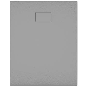 Shower Base Tray SMC Grey 100x80 cm - Durable & Stylish