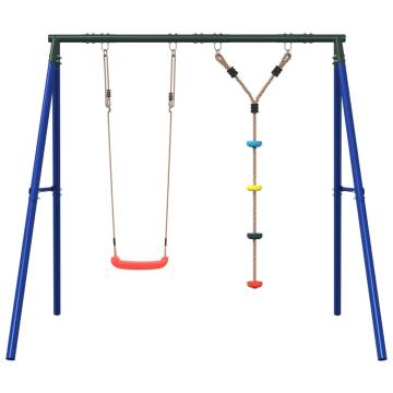 Outdoor Swing Set with Swing & Disc Swing - Durable & Fun