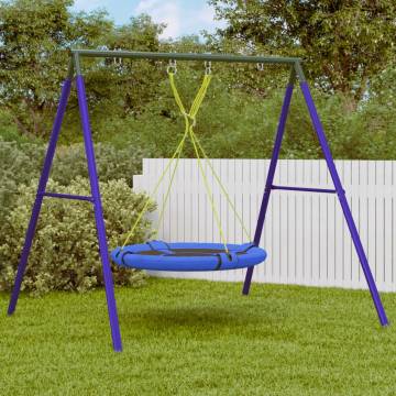 Outdoor Swing Set with Saucer Swing - Fun for Kids