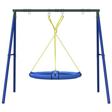 Outdoor Swing Set with Saucer Swing - Fun for Kids