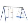 Outdoor Swing Set with Nest Swing & Ladder | Hipo Market