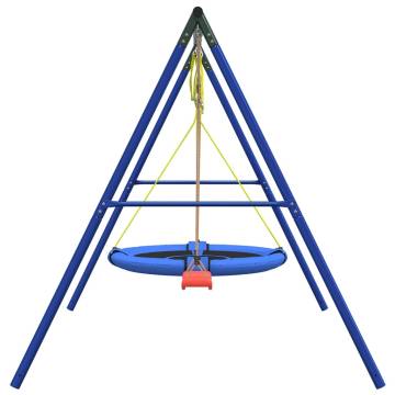 Outdoor Swing Set with Swing & Saucer Swing - Fun for Kids!