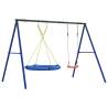 Outdoor Swing Set with Swing & Saucer Swing - Fun for Kids!