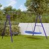  Outdoor Swing Set with Swing and Nest Swing Colour blue Quantity in Package 1 Model swing seat + nest swing 