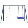 Outdoor Swing Set with Swing & Nest Swing - Fun for Kids