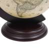 Eucalyptus Wood Globe Bar - Stylish Wine Stand in Green