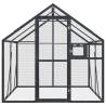 Aviary Anthracite 1.79x2x1.85 m Aluminium - Durable Bird Home