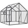 Aviary Anthracite 1.79x2x1.85 m Aluminium - Durable Bird Home