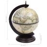 Eucalyptus Wood Globe Bar - Stylish Wine Stand in Green