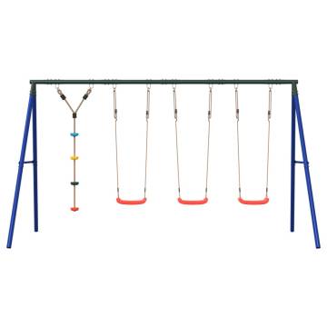 Outdoor Swing Set with Swings & Disc Swing - Fun for Kids