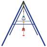 Outdoor Swing Set with Swings, Trapeze & Disc Swing | HipoMarket