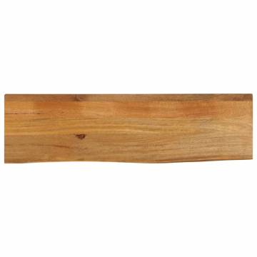 Live Edge Mango Wood Table Top 110x20 cm | Hipo Market