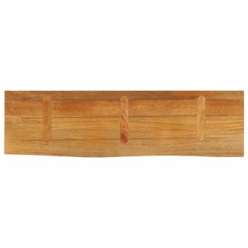 Live Edge Mango Wood Table Top 110x20 cm | Hipo Market