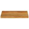 Table Top Live Edge - Solid Mango Wood 40x30x2.5 cm