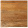  Table Top Live Edge 40x40x2.5 cm Solid Wood Mango Colour oak finished Size 40 x 40 x 2.5 cm Quantity in Package 1 Material solid mango wood 