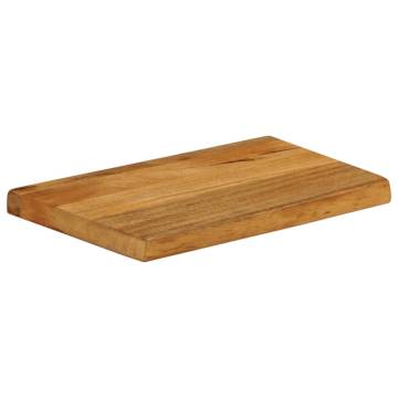 Live Edge Mango Wood Table Top 60x20 cm | Hipo Market