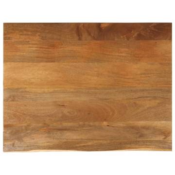 Table Top Live Edge 110x80 cm - Solid Mango Wood | HipoMarket