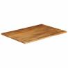 Table Top Live Edge 110x80 cm - Solid Mango Wood | HipoMarket