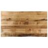  Table Top Live Edge 120x60x2.5 cm Solid Wood Rough Mango Colour rough mango wood(natural) Size 120 x 60 cm Quantity in Package 1 Thickness 25 mm 