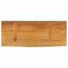 Live Edge Mango Wood Table Top - 80x30 cm | Hipo Market