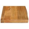 Table Top Live Edge 60x40 cm - Solid Mango Wood - Hipo Market