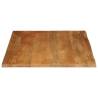 Table Top Live Edge 110x80 cm - Solid Mango Wood