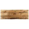  Table Top Live Edge 110x40x3.8 cm Solid Wood Rough Mango Colour rough mango wood(natural) Size 110 x 40 cm Quantity in Package 1 Thickness 38 mm 