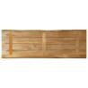 Live Edge Table Top - Solid Mango Wood 110x40 cm | HipoMarket