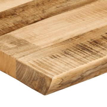 Live Edge Table Top - Solid Mango Wood 110x40 cm | HipoMarket