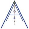 Outdoor Swing Set with Swings, Trapeze & Ladder - Hipomarket