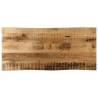  Table Top Live Edge 80x40x2.5 cm Solid Wood Rough Mango Colour rough mango wood(natural) Size 80 x 40 cm Quantity in Package 1 Thickness 25 mm 