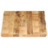 Live Edge Solid Wood Table Top - 100x60 cm | HipoMarket