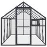 Aviary Anthracite 1.79x4x1.85m Aluminium - Durable Bird Cage