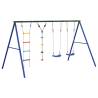 Outdoor Swing Set with Swings, Ladder & Disc Swing - HipoMarket