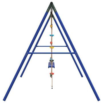 Outdoor Swing Set with Swings, Ladder & Disc Swing - HipoMarket