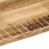 Live Edge Solid Mango Wood Table Top - 50x40cm | Hipo Market